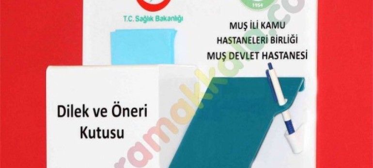 Dilek ve Öneri Kutusunda iki yıl garanti